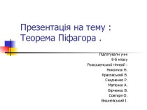 Теорема Піфагора