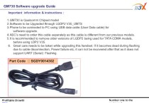 GM730. Software upgrade guide