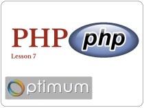 PHP. (Lesson 7)