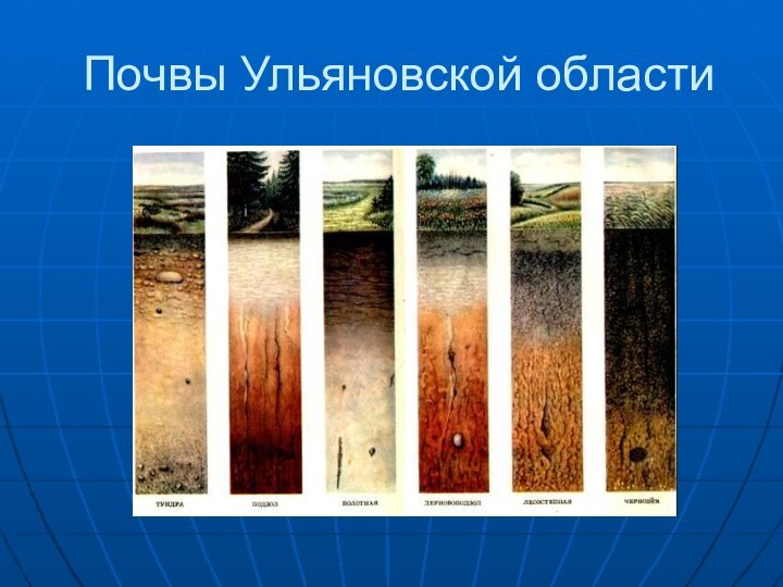 Почвы Ульяновской области