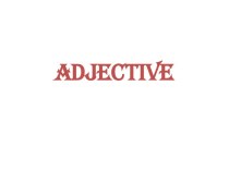 Adjective. Productive suffixes