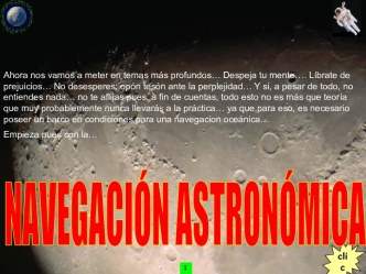 Navegacion astronomica