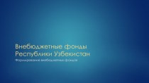 Внебюджетные фонды Республики Узбекистан