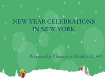 New Year Celebrations in New Yorkp,