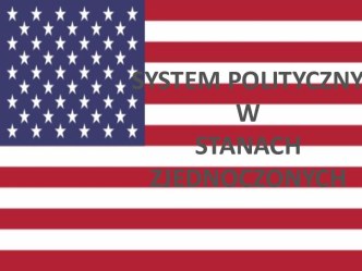 System polityczny w stanach zjednoczone