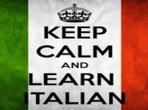 Keep calm and learn Italian