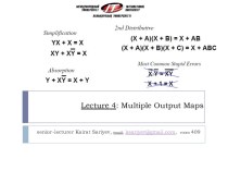 Multiple Output Maps
