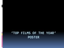 Top films of the year‘ poster