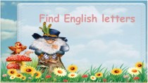 Find English letters