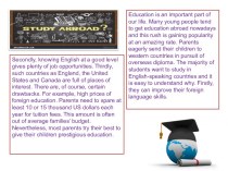 Education abroad