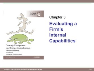 Chapter 3. Evaluating a Firm’s Internal Capabilities