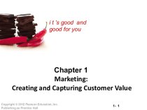 Creating and capturing customer value. (Chapter 1)