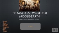 The magical world of Middle-earth