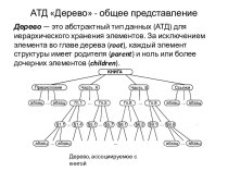 АТД дерево - общее представление