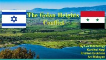 The Golan Heights Conflict