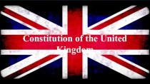 Constitution of the United Kingdom