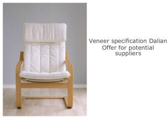 Veneer specification Dalian. Offer for potential suppliers