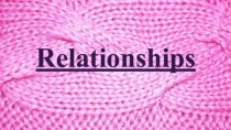Relationships vocabulary
