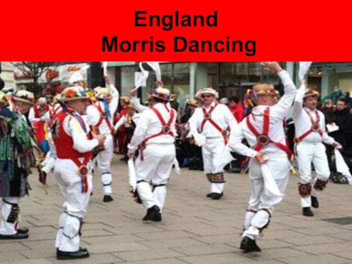 England  Morris Dancing