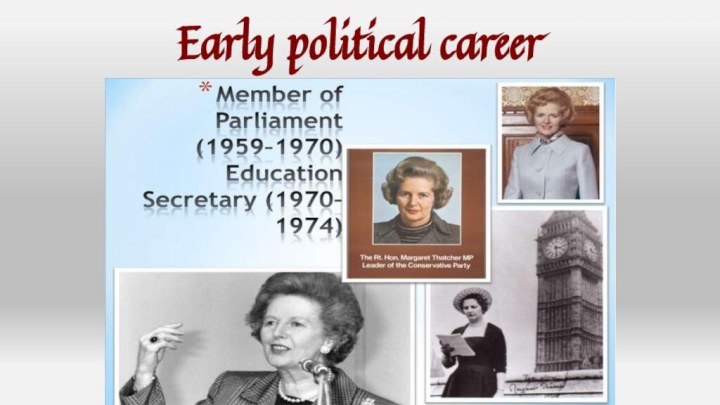 Early political career