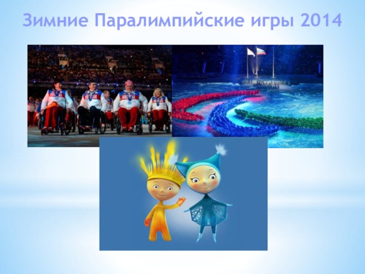 Зимние Паралимпийские игры 2014