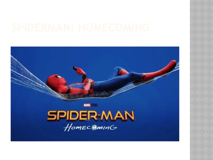 spiderman: homecoming