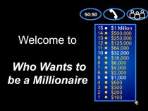 Викторина по страноведению в форме ролевой игры Кто хочет стать миллионером?