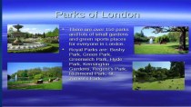 Презентация Parks of London