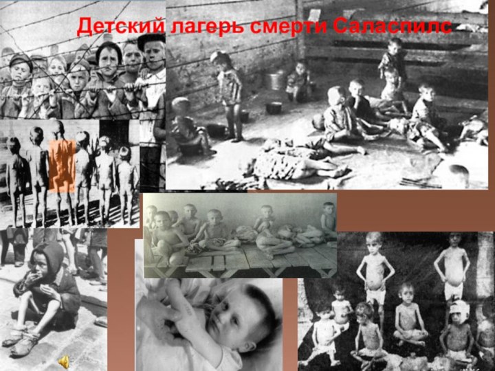Детский лагерь смерти Саласпилс