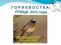 Внеклассное мероприятие по биологии на тему Птица 2015 года