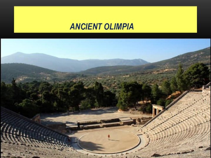 Ancient olimpia
