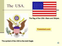 Презентация по английскому языку на тему The USA (11 класс)