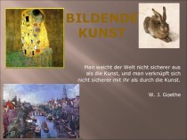 Презентация к уроку немецкого языка Изобразительное искусство