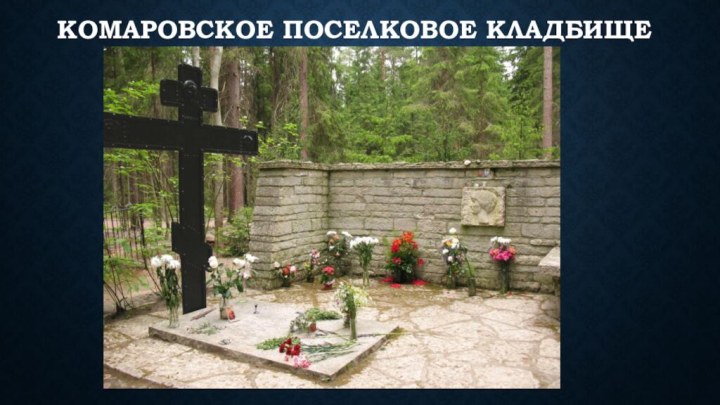 Комаровское поселковое кладбище