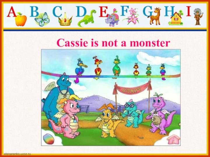 Cassie is not a monster