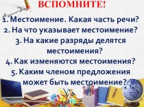 Презентация по русскому языку на тему Неопределенные местоимения (6 класс)