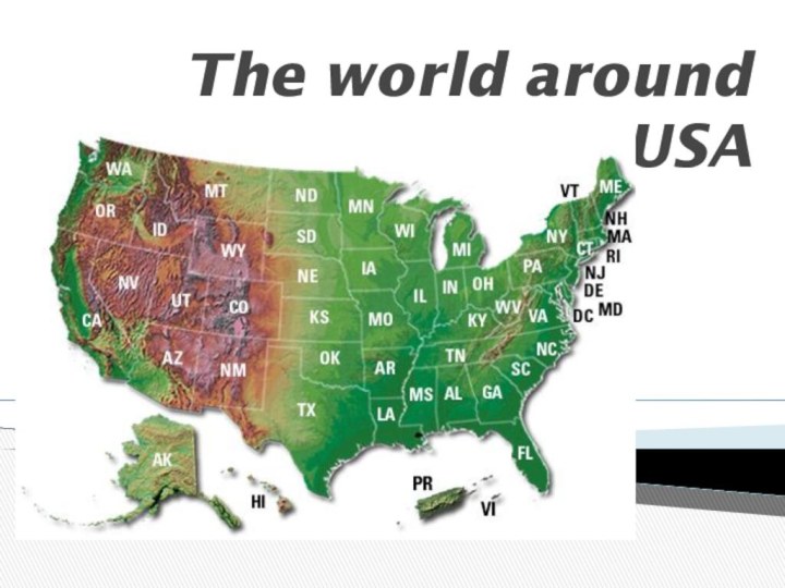 The world around the USA