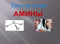 Презентация по химии на тему Амины. Анилин.