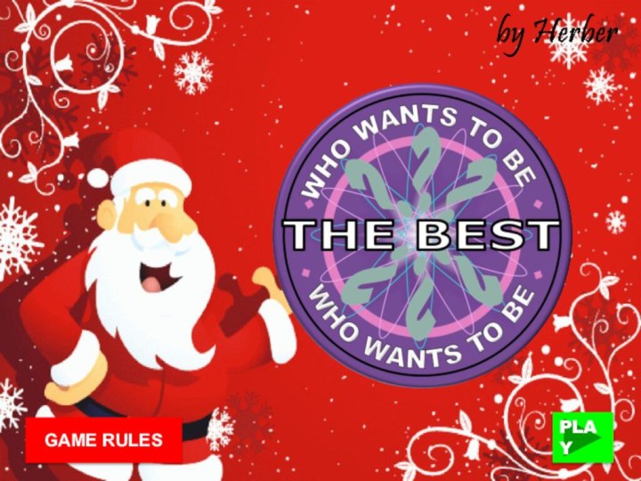 PLAYGAME RULESHow much do you know about CHRISTMAS?
