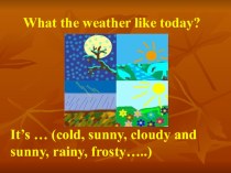 Презентация к уроку английского языка в 8 классе на тему “After Rain comes Fine Weather”