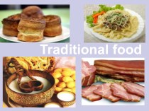 Traditional food slide show презентация