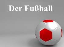 Презентация по теме Футбол в Германии