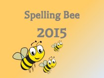 Разработка внеклассного мероприятия Spelling Bee включает презентацию и печатные материалы (10-11 классы)