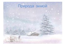 Презентация по русскому языку на тему  Зимой ( 3 класс)