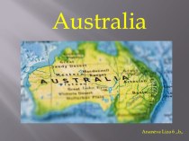 Презентация по английскому языку на тему Australia