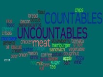 Презентация по английскому языку Countables and uncountables ( 5 класс)