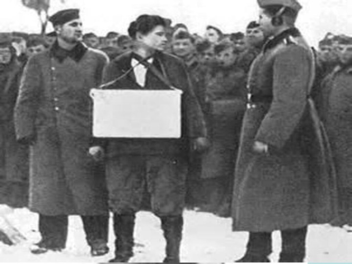 ЛИЧНОСТИ (30)Она в октябре 1941 года добровольно вступила в Красную Армию. Ее