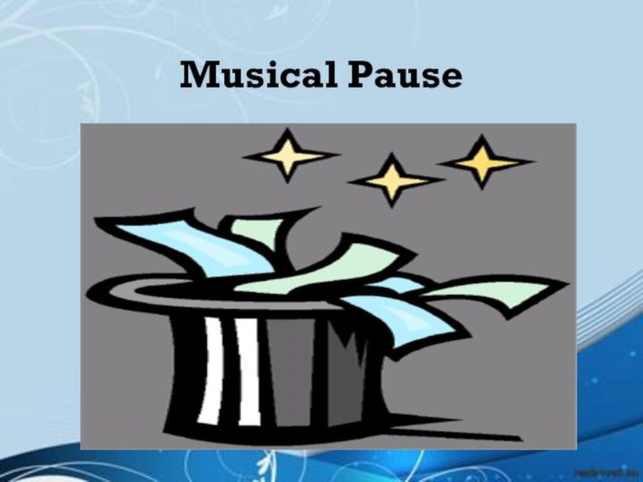 Musical Pause