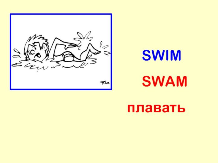 SWIM  SWAMплавать