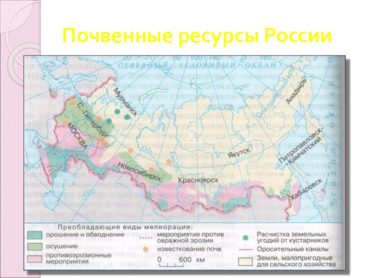 Почвенные ресурсы России